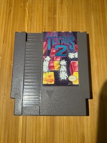 Yoshi's Cookie & Tetris 2 Vintage Nintendo NES Game Cartridge Only