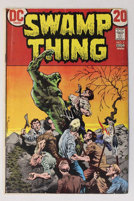 Swamp Thing #5 DC Comics 1973 Bronze Age VG Low Grade Wein Wrightson