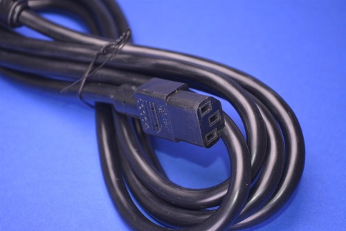 8' Feet Long 3 Prong Heavy Duty 14AWG Power Cord Cable 15A 125V PC Monitor AMP - Picture 2 of 3