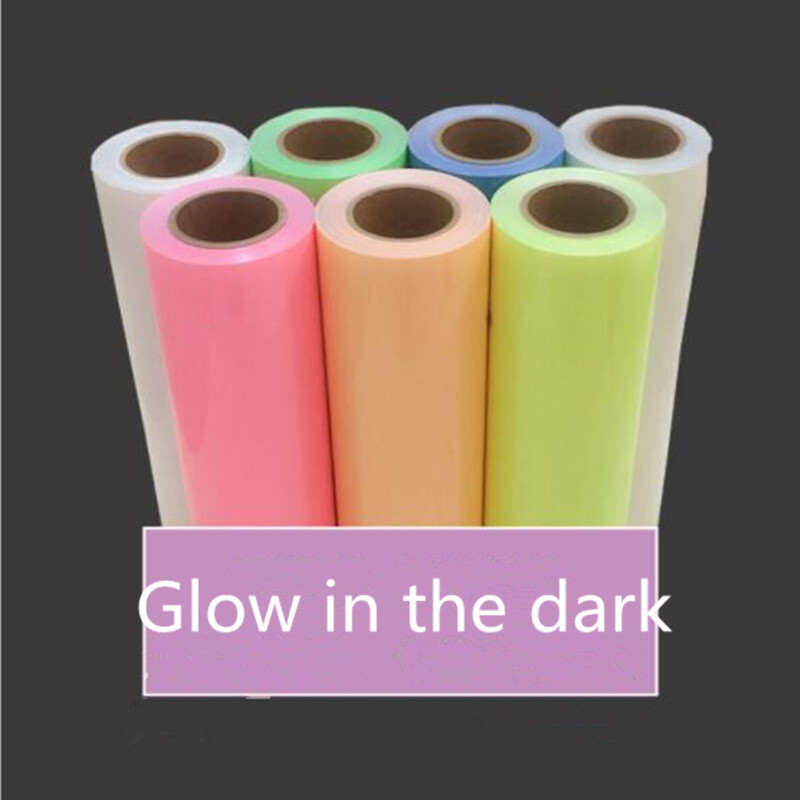 7colors Glow in the Dark HTV Vinyl Heat Transfer Vinyl Iron on Printable  Vinyl | eBay