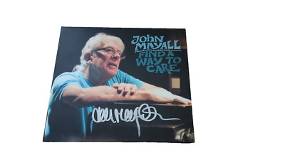 John Mayall Find A Way To Care cd 2015 signed by John Mayall