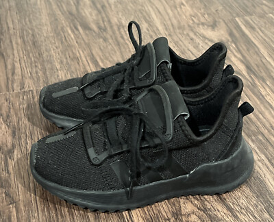Adidas Running Shoes Black U_Path Run Athletic Sports Ortholite Kids Size  12K