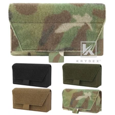 KRYDEX Tactical Shot Shell Ammo Pouch & Removable Elastic Holder fit MOLLE/Belt