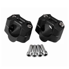 HandleBar Fat Bar Mount Clamps Risers Adaptor 7/8" to 1"-1/8" Dirt Pit ATV N575