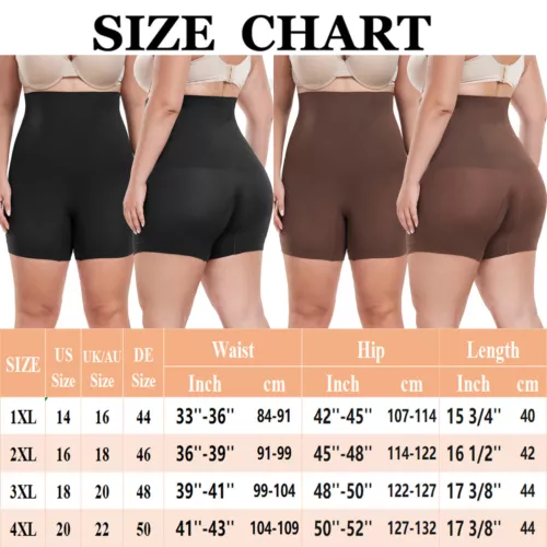 Plus Slip Shorts nahtlos glatt Training Yoga Fahrrad Shorts für Frauen unter Kleid - Bild 2 von 23