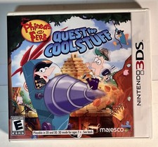 Phineas and Ferb: Quest for Cool Stuff Nintendo 3DS CIB