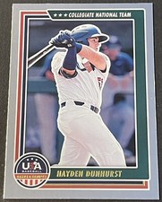 2022 Stars and Stripes #8 Hayden Dunhurst USA Baseball Collegiate National Team