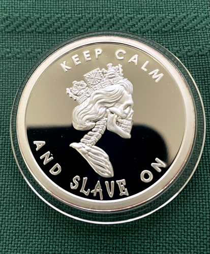 2013 1oz Your Highness - Slave Queen/Cannabis SBSS Proof Round In Box + Capsule - Picture 7 of 17