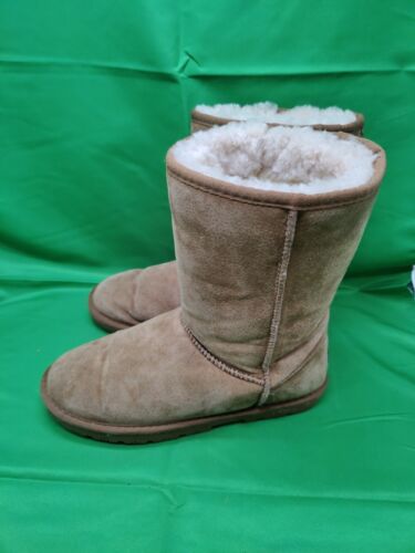 LAMO Size 10 Classic Women's Mid-Calf Fleece Faux Fur Boots D - Picture 3 of 8