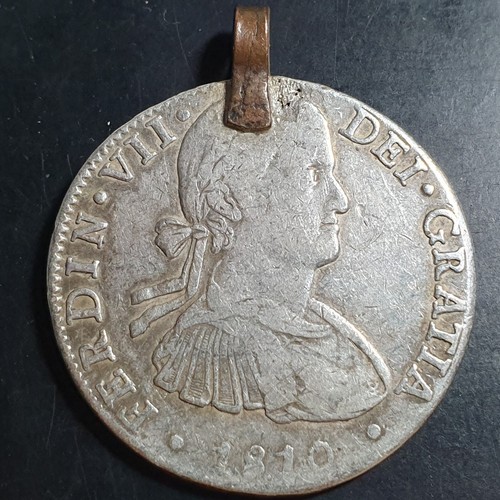 Mexico Spanish Colonial 8 Reales Ferdin Ferdinand VII 1810 Mo HJ Mexico