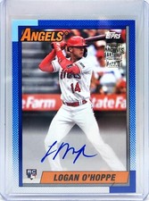 Logan O'Hoppe  2023 Topps Archives 1990 Fan Favorites Rookie Auto Autograph 📈