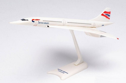 Modellino aereo di linea Herpa BAC CONCORDE BRITISH AIRWAYS 1:250 modellismo ...