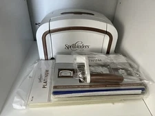 Spellbinders Platinum 6 Cutting& Embossing Machine + Magnetic Platform ~ No Box