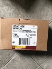 Square D Homeline 2 Pole 30 Amp GFI Circuit Breaker - HOM230GFI new