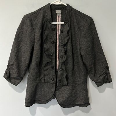 Vanity Blazer with open front size L