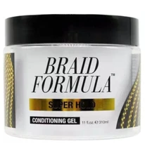 EBIN NEW YORK Braid Formula Conditioning Gel, Super Hold, 11oz