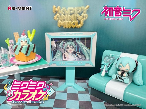 Re-Ment Miniatures Japon Hatsune Miku Karaoké Set Complet 6 Articles - Photo 10/18