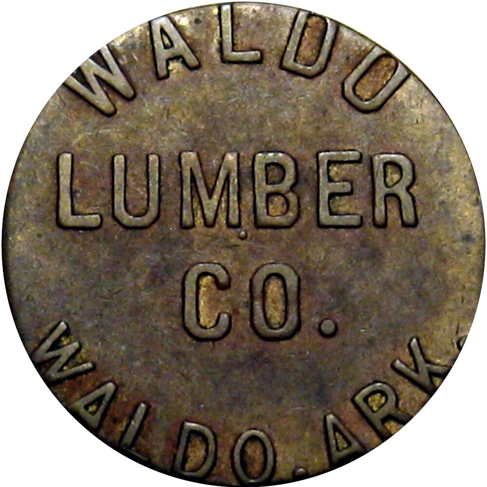 Waldo Arkansas R8 Lumber Scrip Good For Token Waldo Lumber 40 Cents eBay