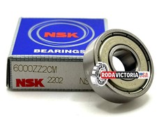 NSK 6000 ZZ CM Deep Groove Ball Bearing, Metal Shielded 10x26x8 mm