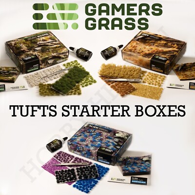Gamer Grasbüschel Starterset Range Diorama Gelände Kombiversand RM24