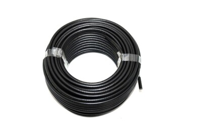 Maas RG 58-U - 25 Meter Koaxialkabel schwarz (Ring)