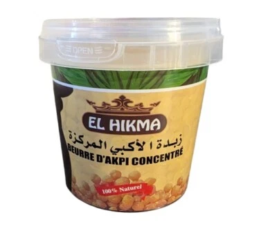 Beurre concentré huile d’Akpi El Hikma pour grossir fesses et poitrine 120 Ml