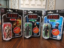 Star Wars - Luke Skywalker  Emperer & Han Solo  Endor  Retro Collection