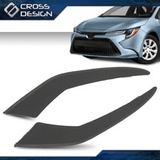 Fit For 2020-2022 Toyota Corolla LE XLE Sedan Fog Light Cover Bezels Left Right