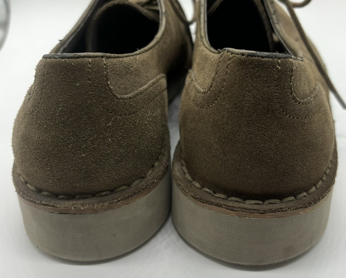 John Varvatos Star USA Sid Eva Suede Derby Taupe Brown Oxford Men Size 9 M John Varvatos Shoes Mens Size 8 M Sid Eva Brown Suede Derby  main image 3