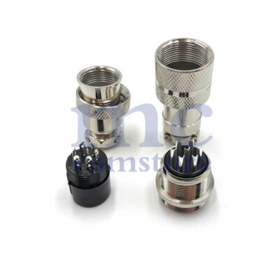 GX20 Kit De Connecteurs Aviation Mâle Vers Femelle 2/3/4/5/6/7/8 Broches