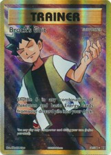 FULL ART Brock's Grit ULTRA RARE 107/108 Evolutions Holo Foil Pokemon Trainer LP on eBay