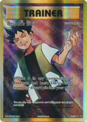 brock's grit pokemon card value Brock's Grit 74/108 main image 0