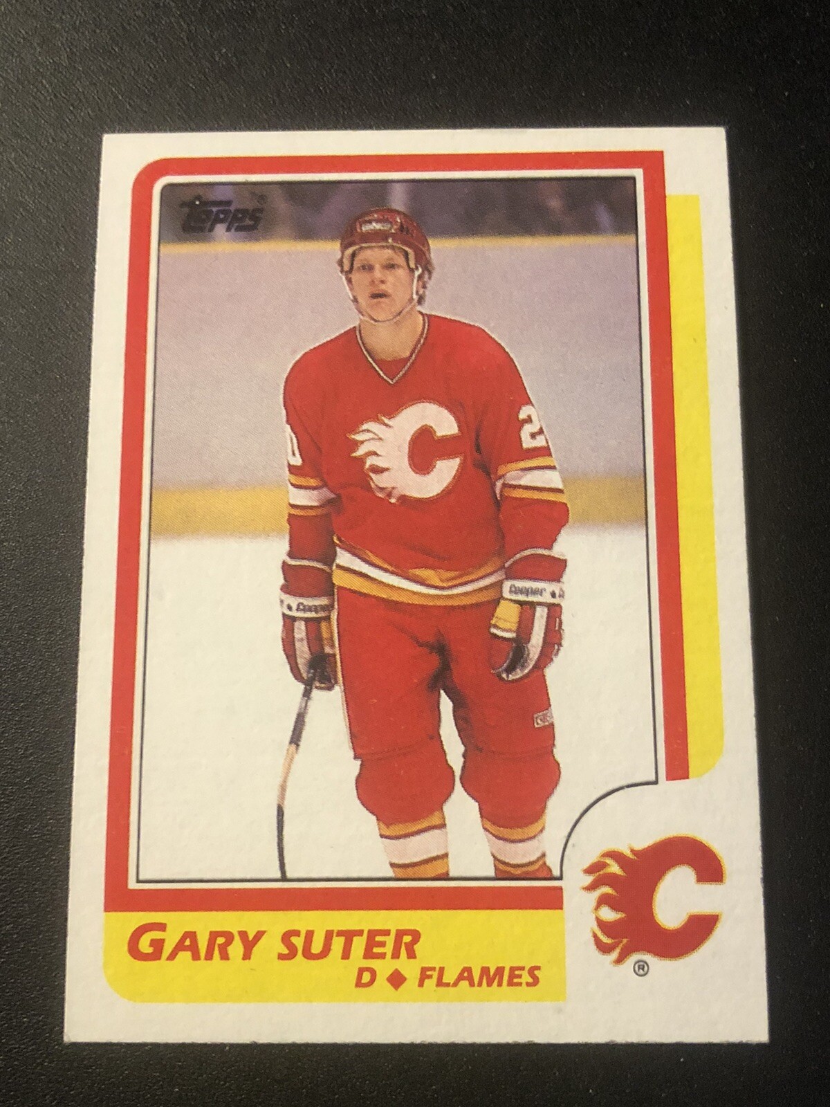 1986-87 Topps Gary Suter #189 Rookie RC
