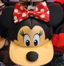 Disney Parks Minnie Mouse Mesh Hat Baseball Cap Adjustable Mesh New 2025