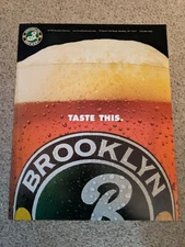Brooklyn Brewery Beer Poster 1999. Breweriana