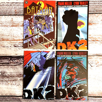 Lot of 4 TPS Comics. Featuring Batman. The Dark Knight Strikes Again 1-3. + TCA.