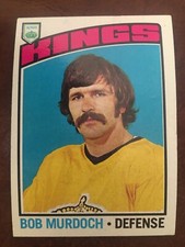 1976-77 Topps Kings Bob Murdoch Hockey Card #74
