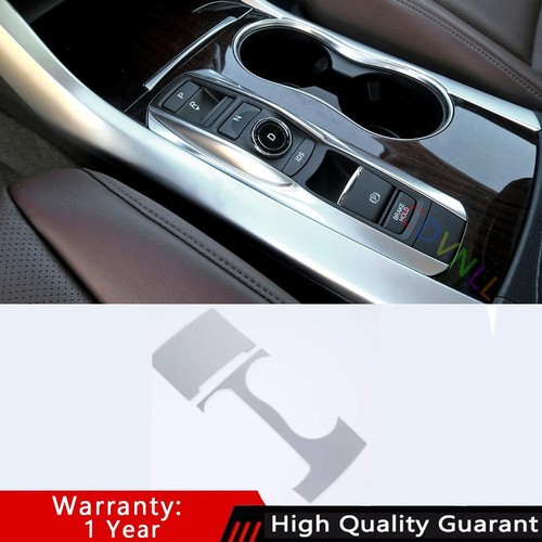 For Acura TLX 2015-2022 Matte Silver Inner Middle Console Gear Shift Panel Trim - Picture 1 of 6