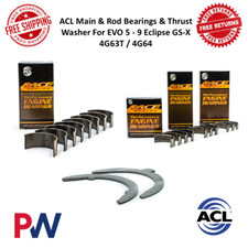ACL Main & Rod Bearings & Thrust Washer For EVO 5 - 9 Eclipse GS-X 4G63T / 4G64