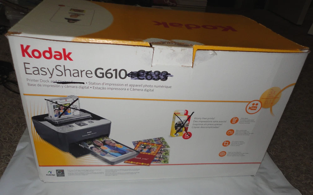 KODAK EASYSHARE G610 Digital Photo PRINTER DOCK DOCKING STATION NO CAMERA~NEW