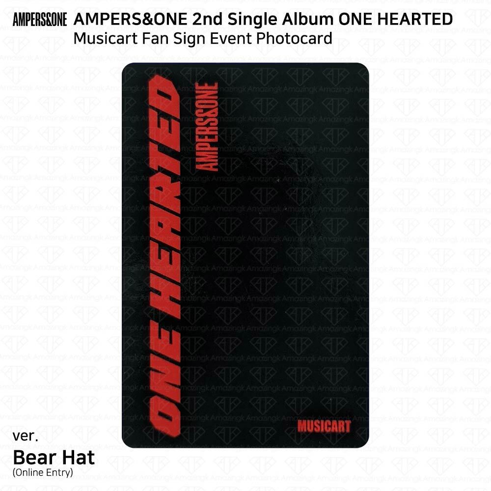 AMPERSANDONE 2nd Single Album ONE HEARTED Musicart Fan Sign Event