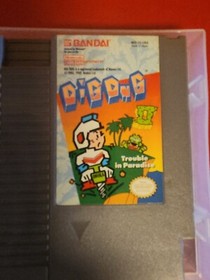 NES Dig Dug 2 - Trouble in Paradise NES Nintendo Entertainment System 