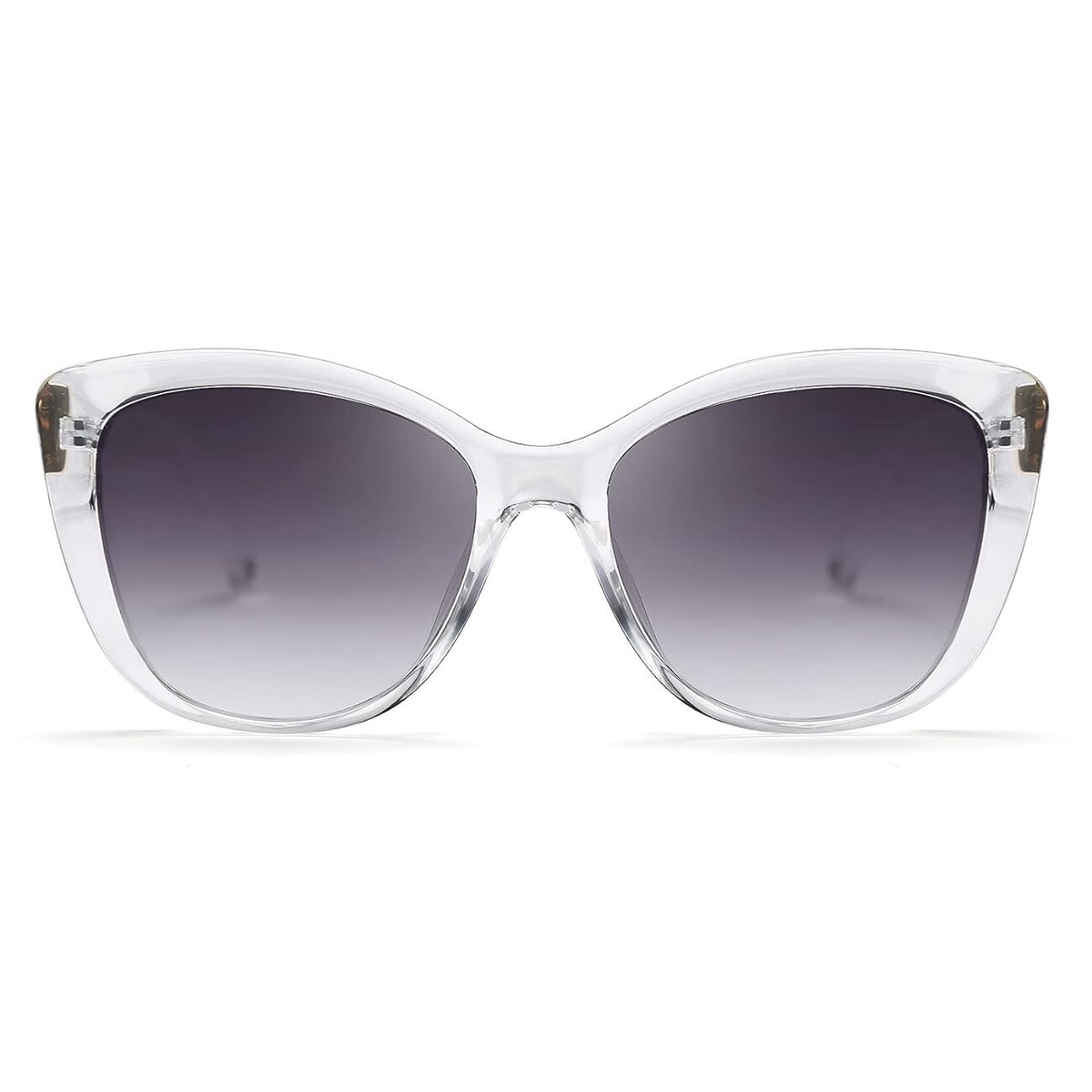 Sunglasses Womens Oversized FEISEDY Vintage Cat Eye Sunglasses