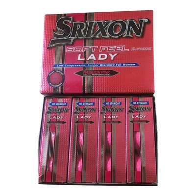 12-pack Srixon Soft Feel Lady - passion pink
