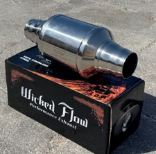 ***NEW** WICKED FLOW DEMON (CUT /OPEN TO 3", 2.50", 2.25") FITS 2"-MUFFLER SHOP