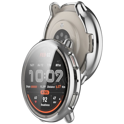For Amazfit Active 2 Smart Watch TPU/PC Protector Case Frame Screen Cover Shell - Zdjęcie 72 z 126