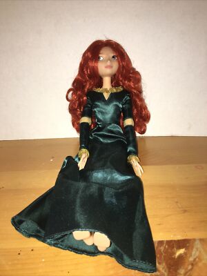 Disney Store Exclusive Talking 17 inch Merida doll Brave With Out