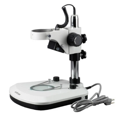 AmScope TS130-LED New Microscope Table Stand with Top & Bottom LED Lights