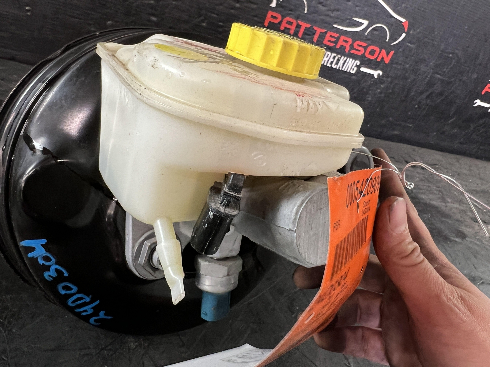 11-18 BENTLEY CONTINENTAL GT POWER BRAKE BOOSTER W/ MASTER CYLINDER 3W1612105F