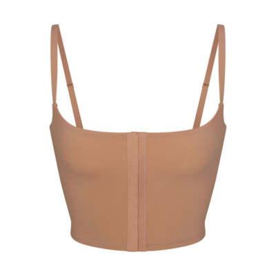 SKIMS Fits Everybody Adaptive Front Hook and Eye Cami Top Sienna size XXS